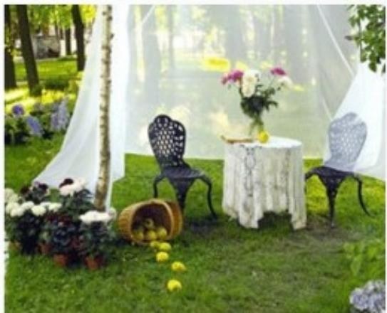 Hotel garden