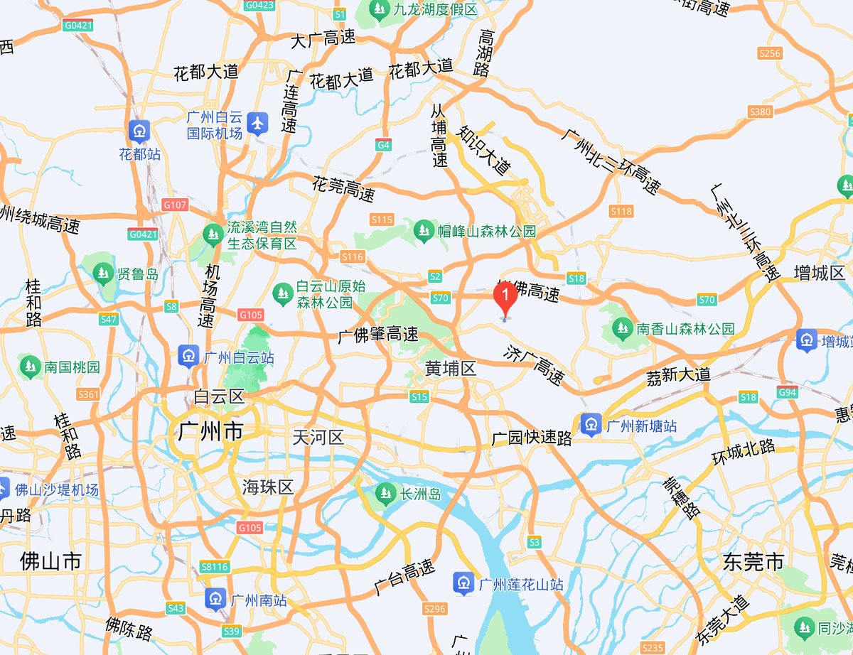 Hotel geographical location map